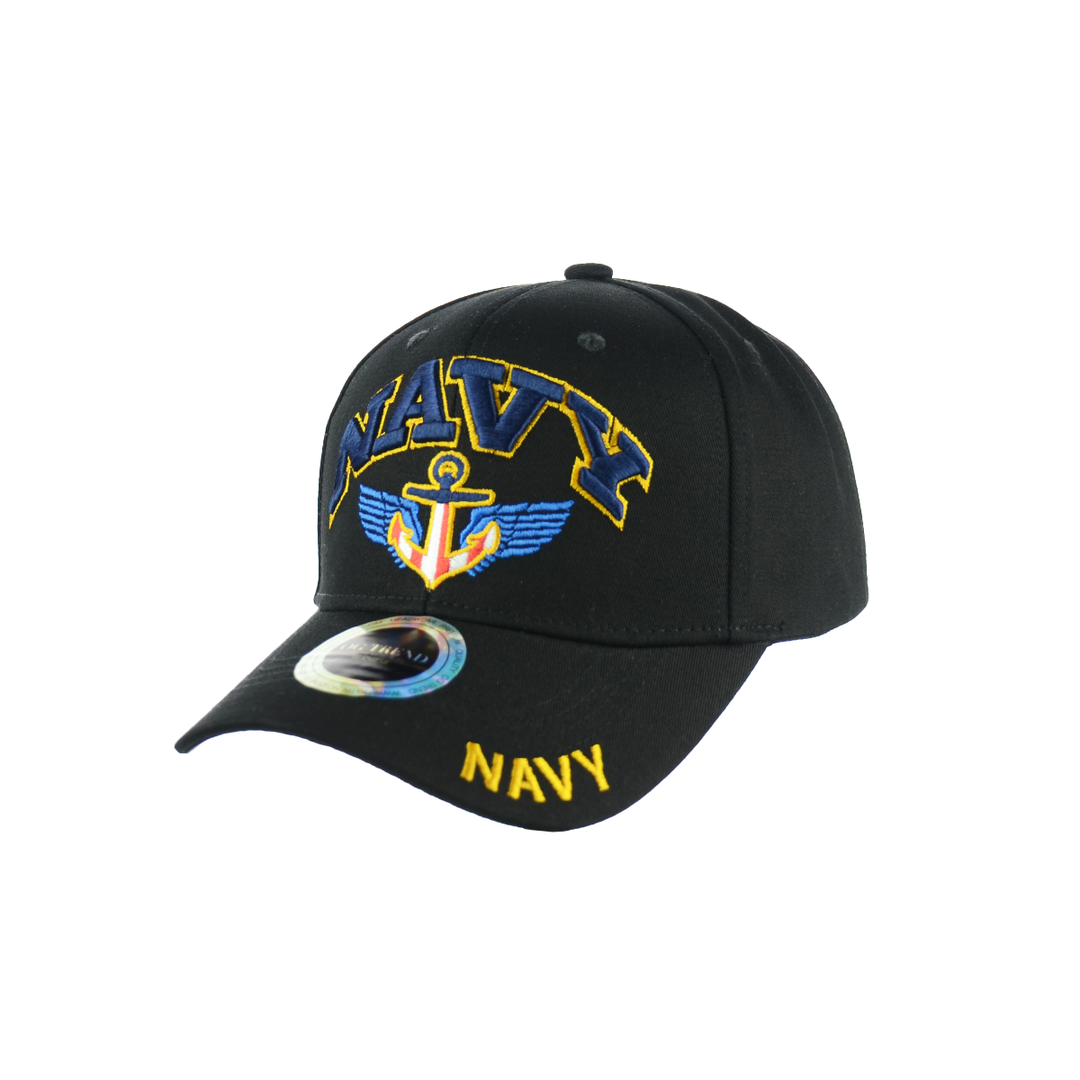 Classic Navy Adjustable Snapback Hat