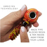 Hand Pipe with Incredible Coughless Technology Drastically Cools Smoke