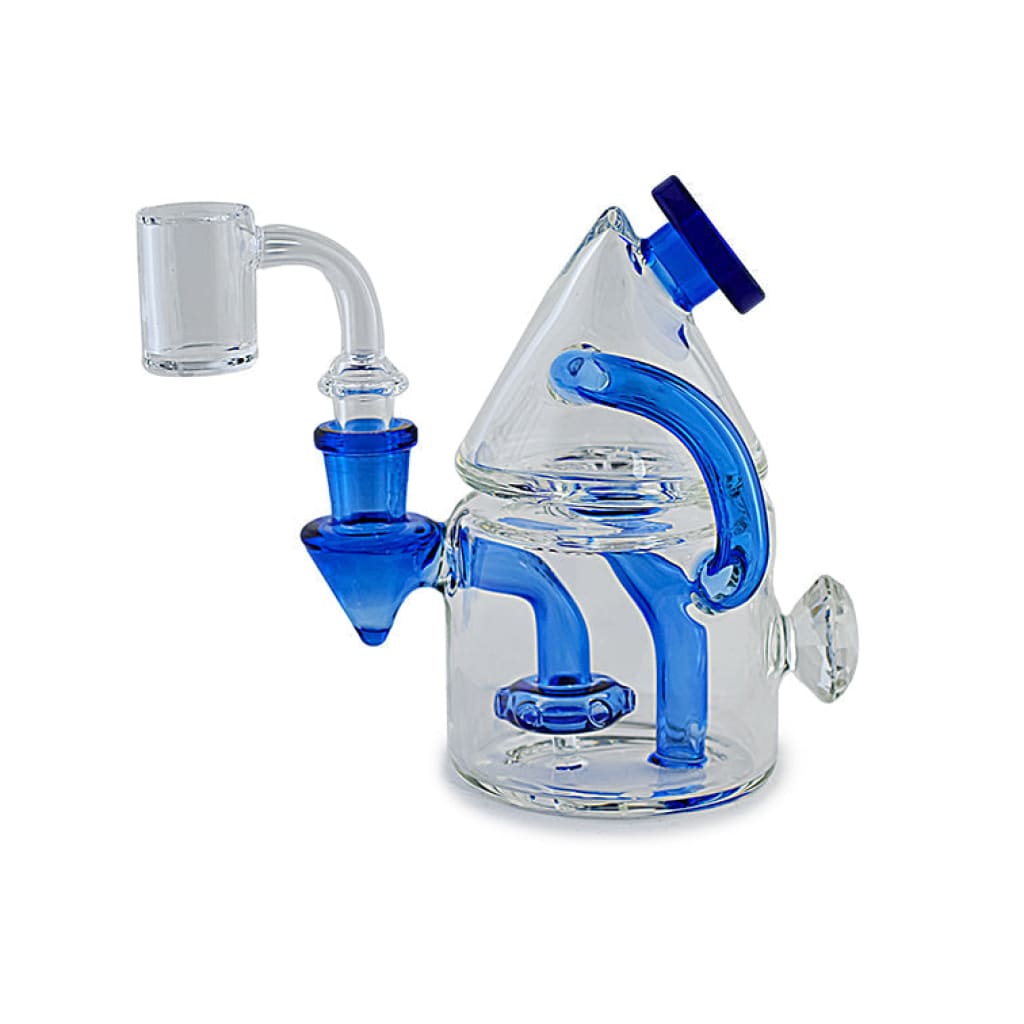 Toxic Cone Recycler Diamond Rig Unique Glass Dab Rig – MHGP