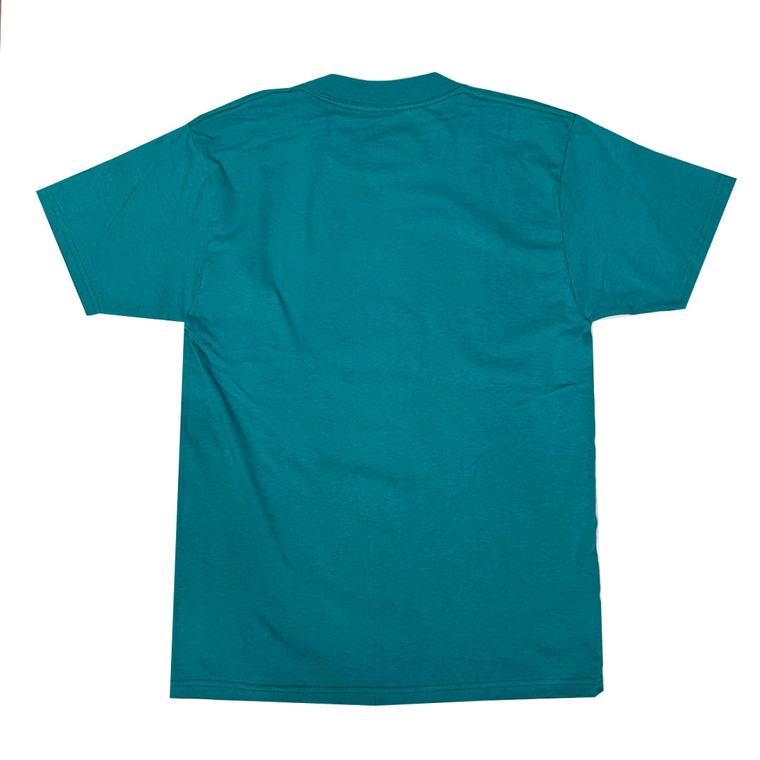 Teal Short Sleeve Cotton T-Shirt 6-Pack