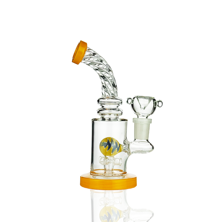 Compact 6" Sphere Water Pipe Rig with 14mm Bowl