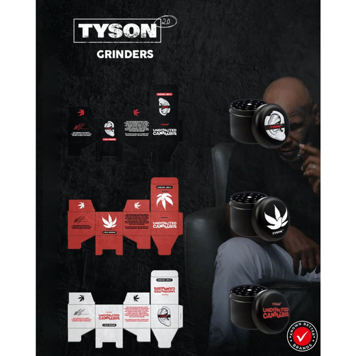 Tyson 2.0 Bitten Ear 4 Part Grinder
