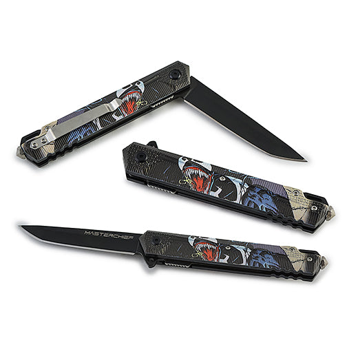 Assorted Design Folding Utility Knife