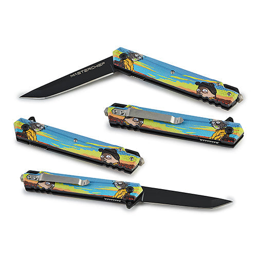 Assorted Design Folding Utility Knife