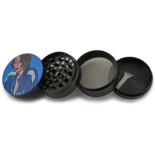 Squids Design 2-Inch 4-Piece Grinder