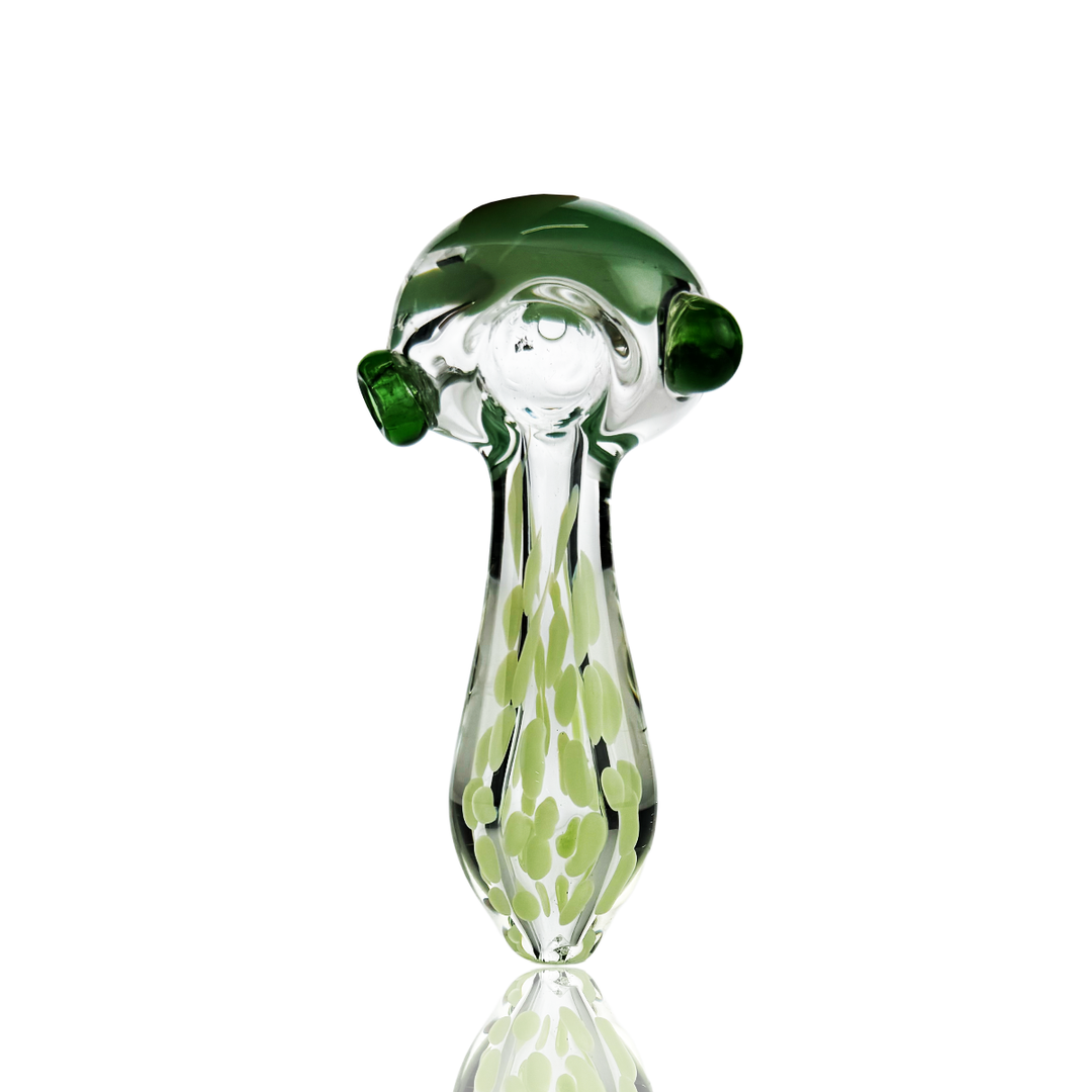 4 Inch Double Glass Slime Dot Hand Pipe