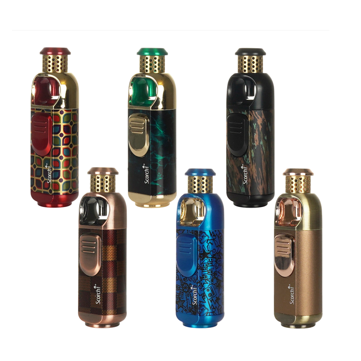Assorted Standing Pencil Torches - 12 Pack