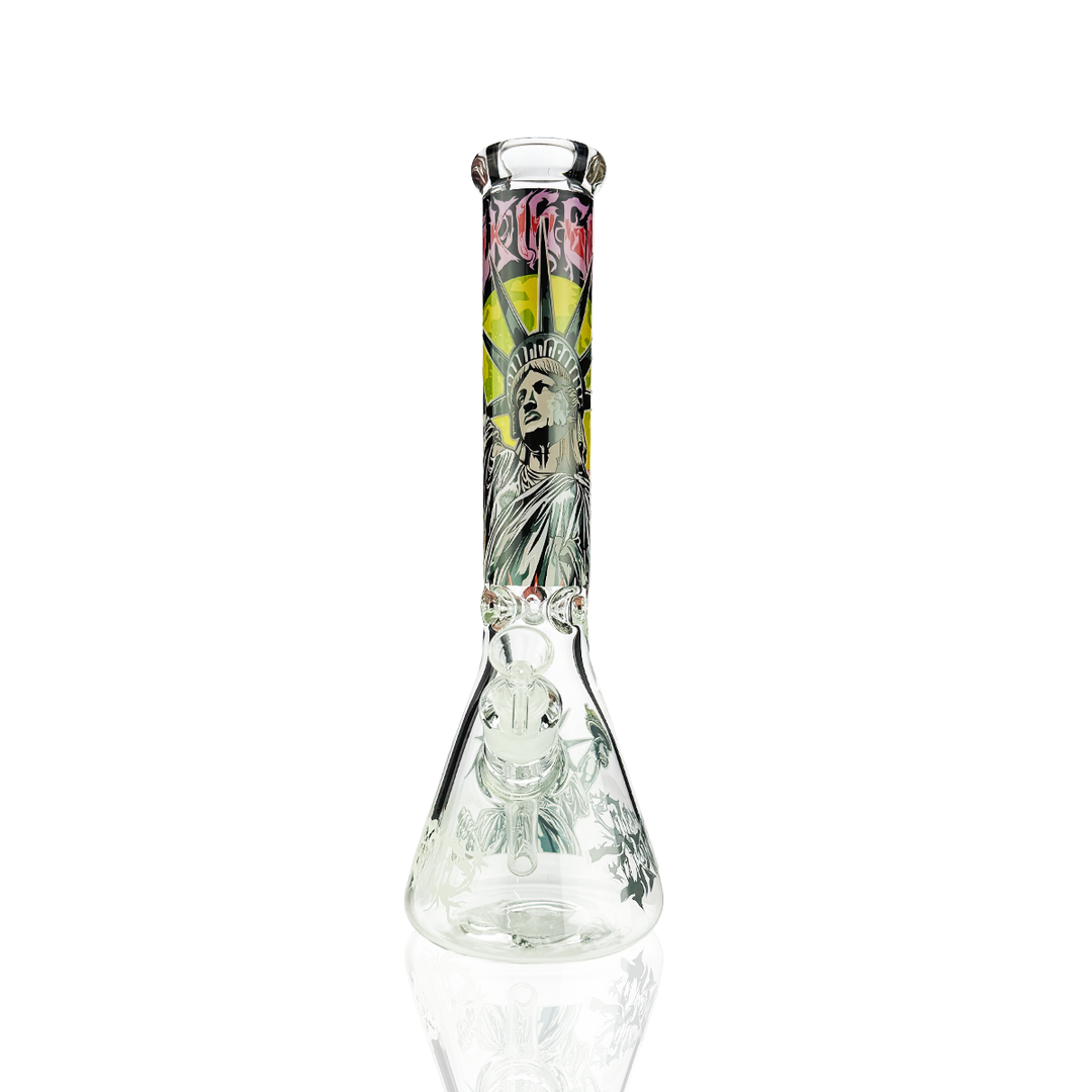 Classic 14" Beaker Water Pipe 14mm Bowl