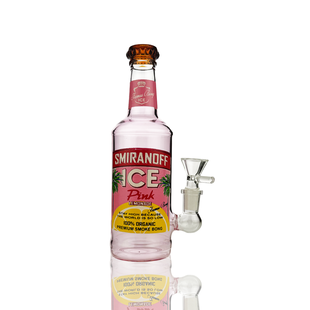 8 Inch Smiran Bottle Bong with 14mm Bowl