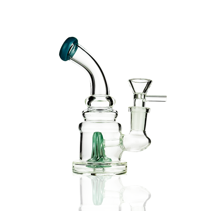 Compact 5-inch Volcano Shower Water Pipe
