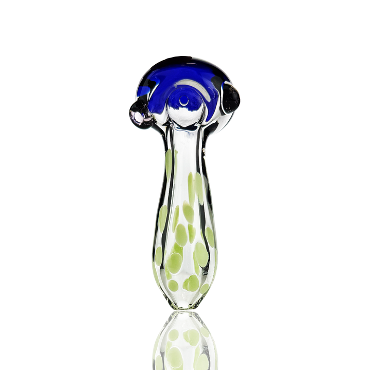 4 Inch Double Glass Slime Dot Hand Pipe
