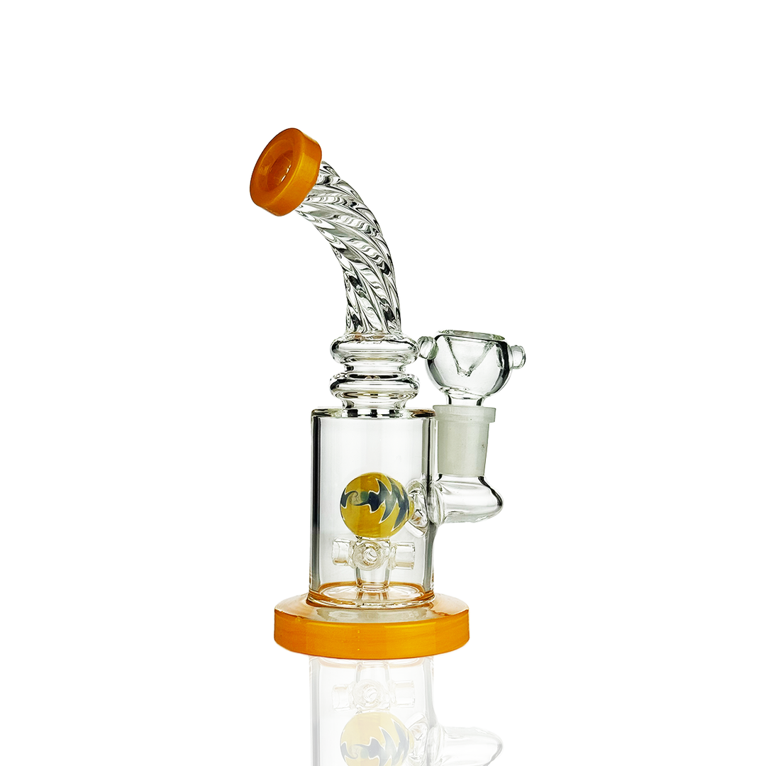 Compact 6" Sphere Water Pipe Rig with 14mm Bowl