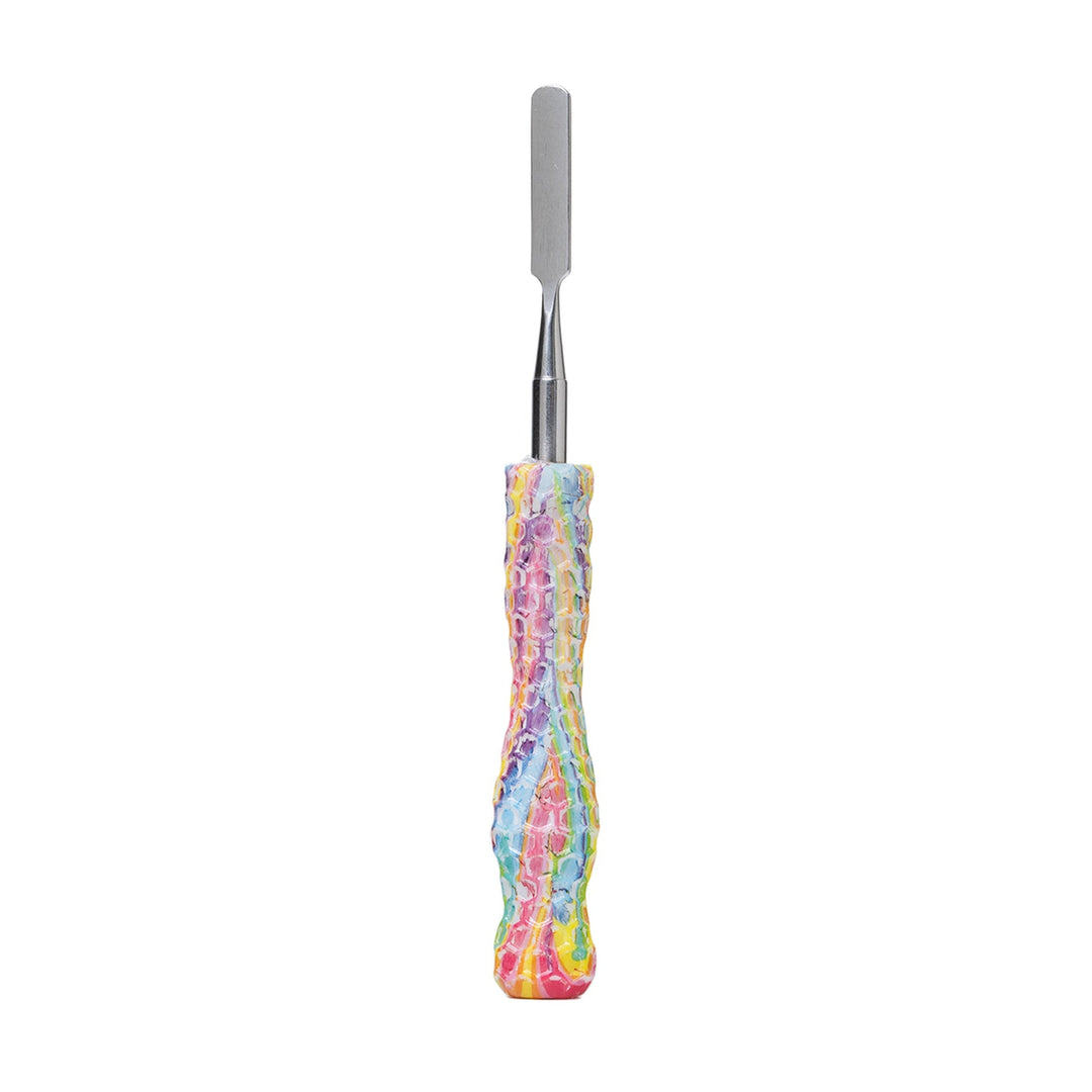 Resin Handle Stainless Steel Dab Tools (5-Pack)