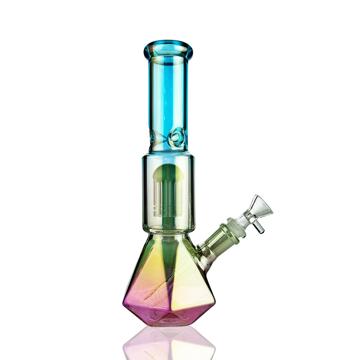 10-Inch Diamond Beaker Perc Water Pipe