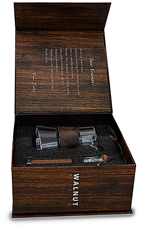 Premium Wood & Glass Dab Rig Collection