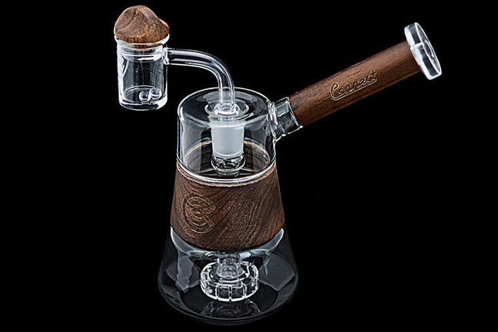 Premium Wood & Glass Dab Rig Collection