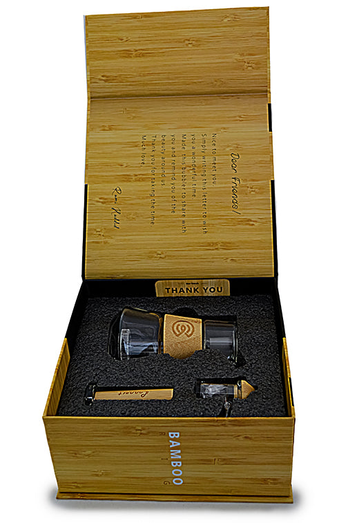 Premium Wood & Glass Dab Rig Collection