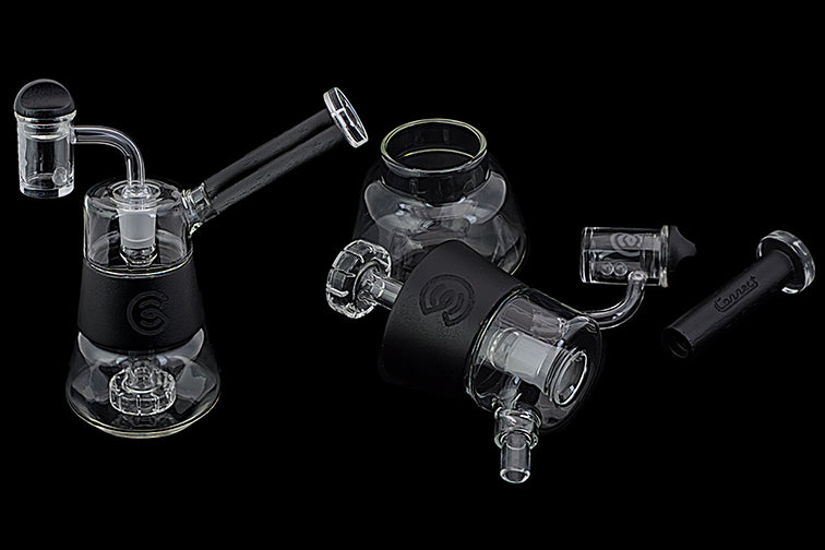 Premium Wood & Glass Dab Rig Collection