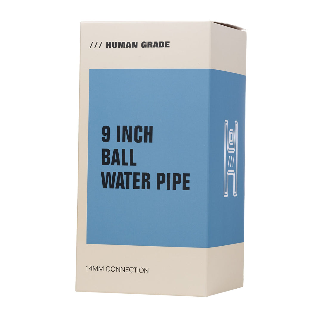 Classic 9 Inch Ball Water Pipe for Dry Herb