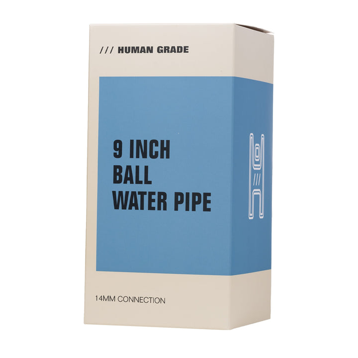 Classic 9 Inch Ball Water Pipe for Dry Herb