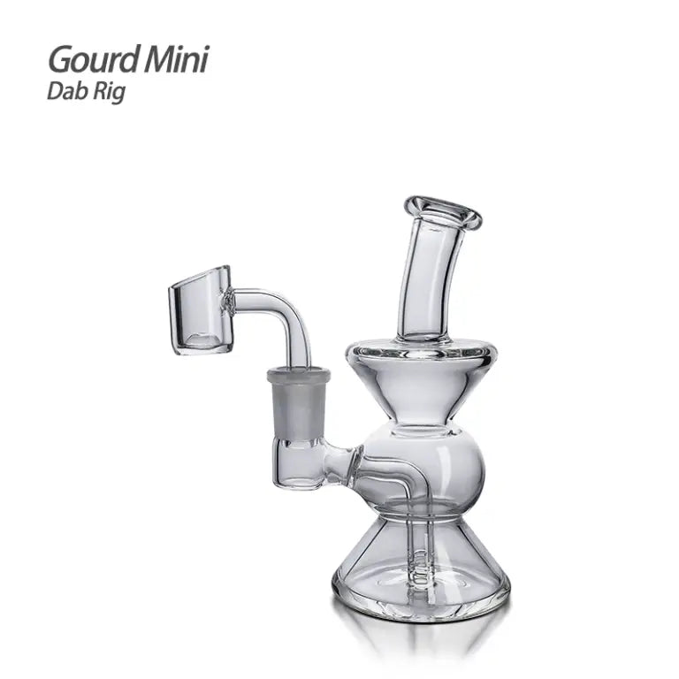 Gourd Mini Dab Rig with Medical-grade Glass for Optimal Performance