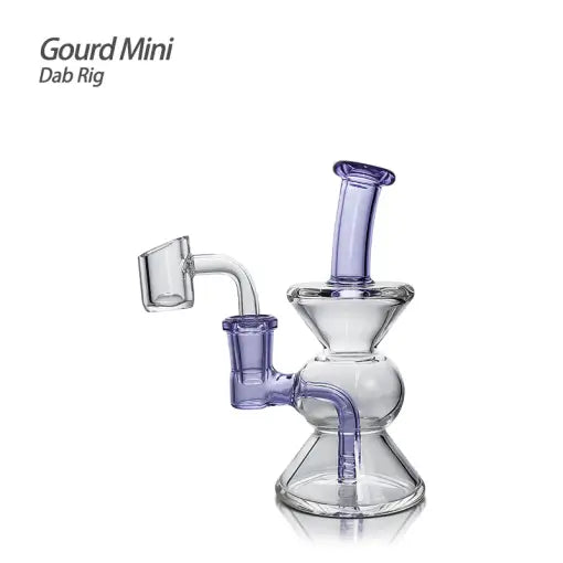Gourd Mini Dab Rig with Medical-grade Glass for Optimal Performance