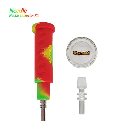 Waxmaid 5.12’’ Needle Nectar Collector Kit with Silicone Holder