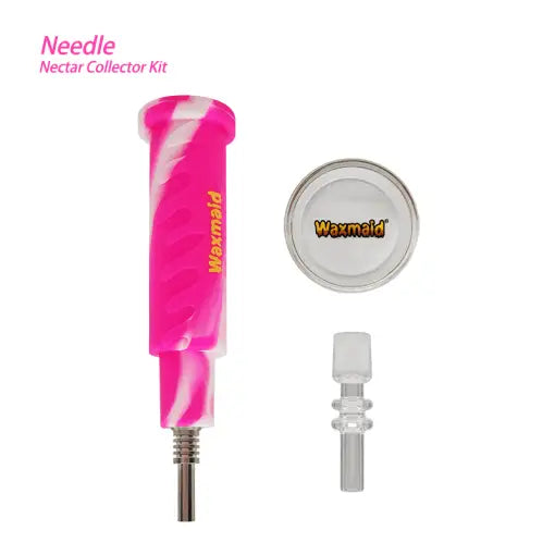 Waxmaid 5.12’’ Needle Nectar Collector Kit with Silicone Holder