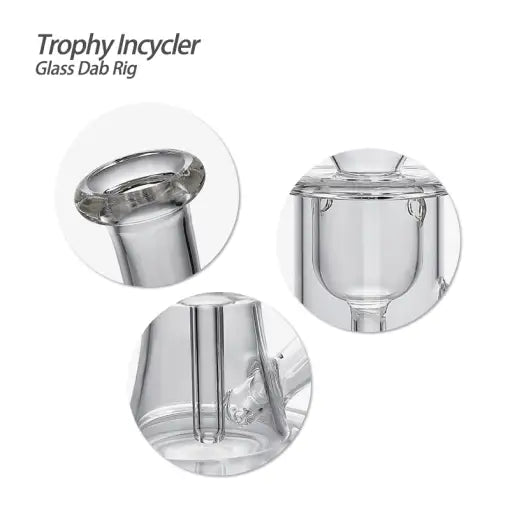 Portable Glass Dab Rig for Travel and Camping