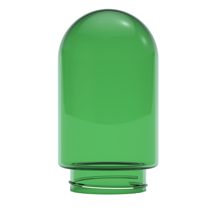 Large Green Borosilicate Glass Globe