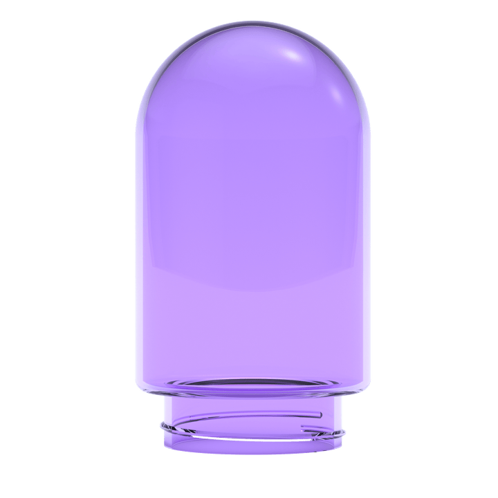 Large Purple Glass Globe for Infusers