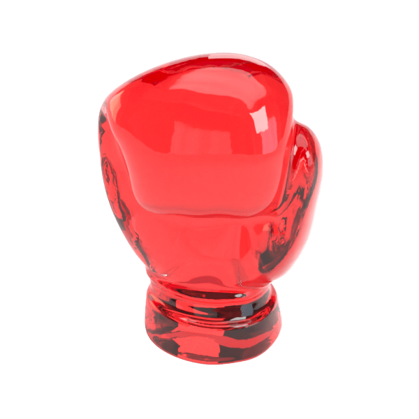 Red Boxing Glove Gravity Infuser Globe
