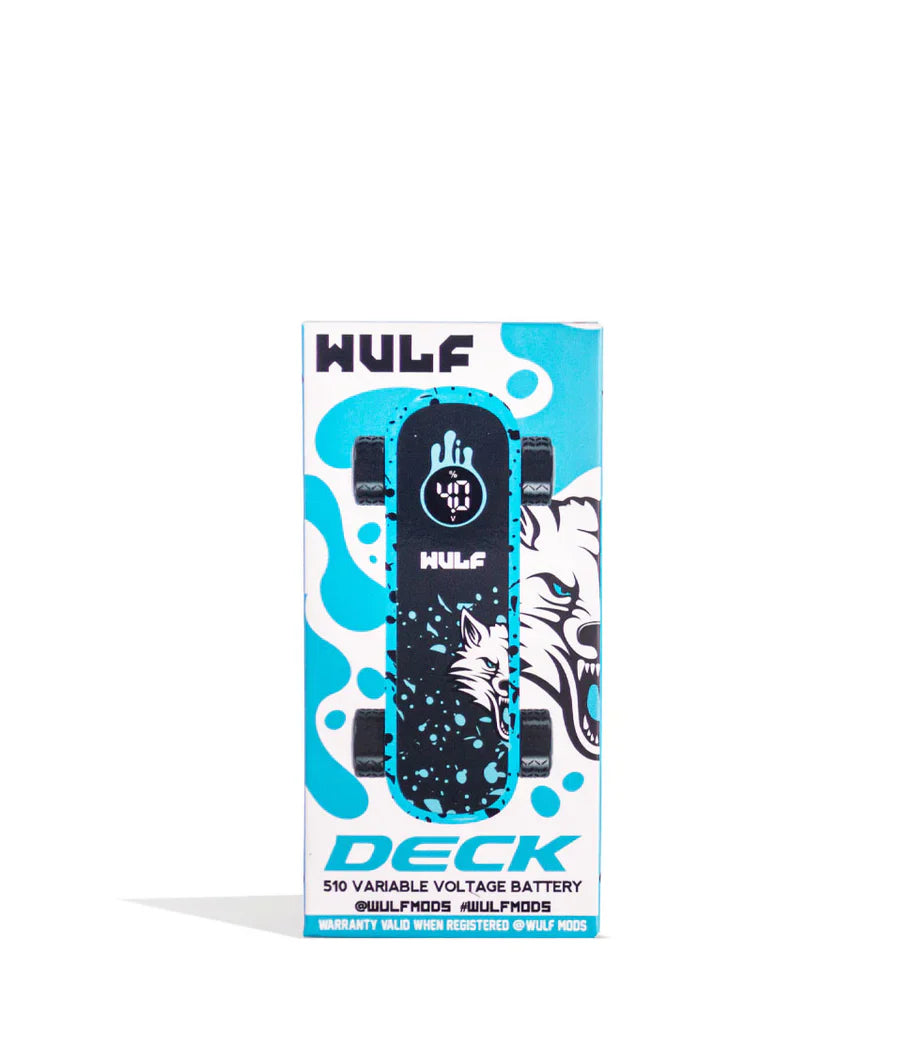 Wulf Deck Skateboard Cartridge Battery 9-Pack Display
