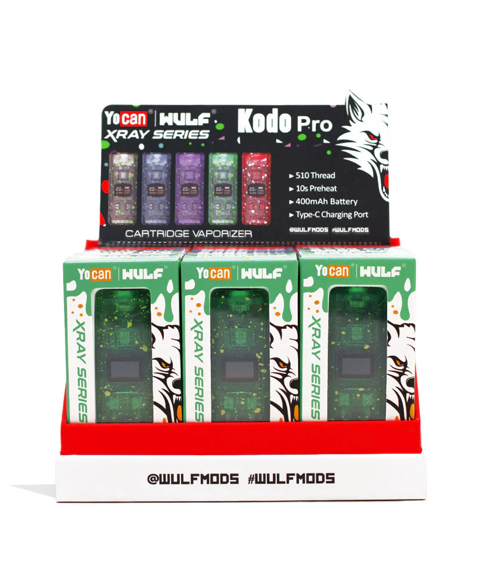 Wulf X-Ray Kodo Pro 510 Battery 15pk Display
