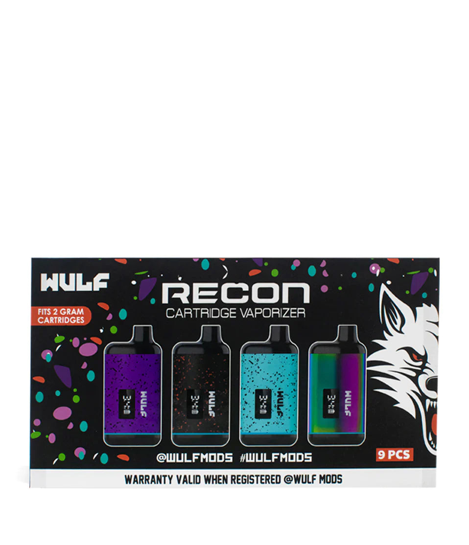 Wulf Recon 510 Cartridge Vaporizer 9-Pack