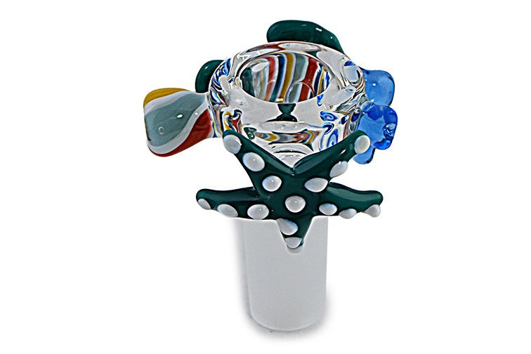 Vibrant Ocean Glass Bowl 14mm