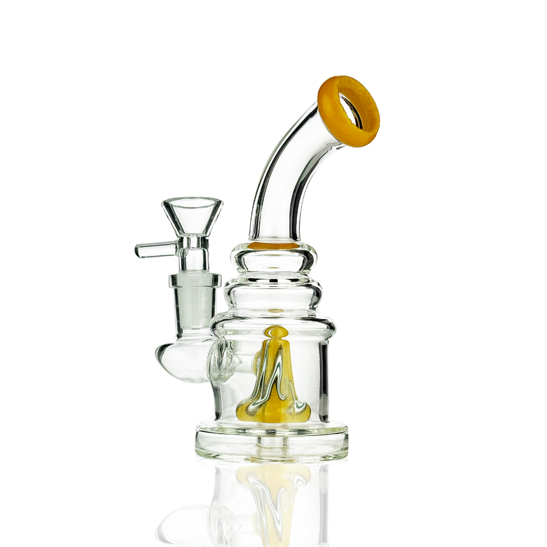 Compact 5-inch Volcano Shower Water Pipe