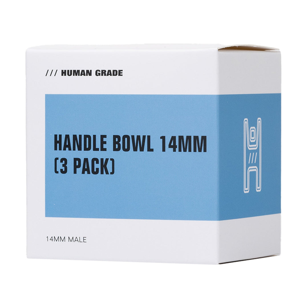 Human Grade 14mm Easy-Grip Flower Bowls (3-Pack)