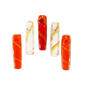 Colorful Square Frit Glass Hand Pipe - 4.5 Inch
