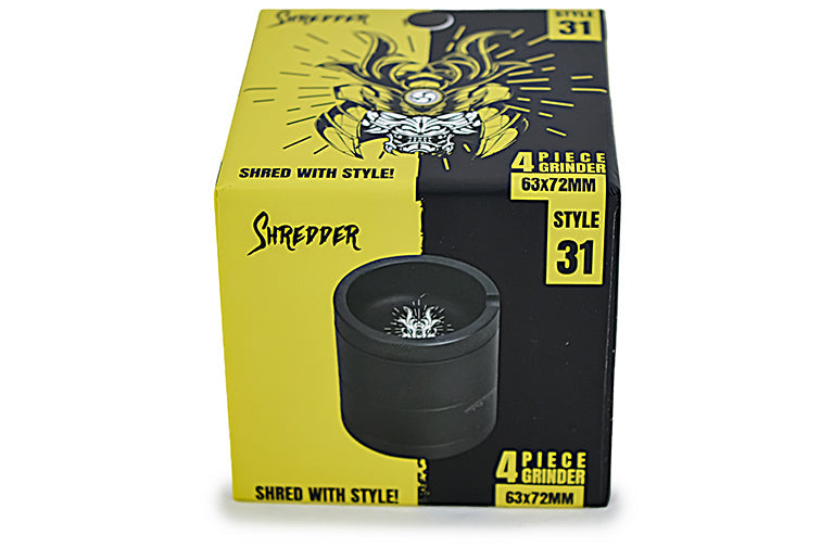 Heavy Duty 63mm 4-Piece Grinder with Ashtray Top