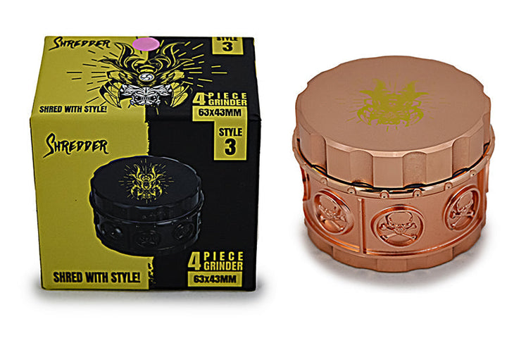 Heavy Duty 4-Piece Grinder with Gift Box
