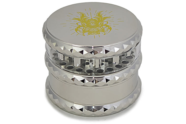 Heavy Duty 4-Piece Metal Herb Grinder
