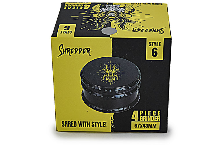 Heavy Duty 4-Piece Shredder Grinder