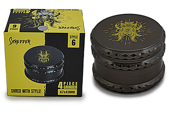 Heavy Duty 4-Piece Shredder Grinder