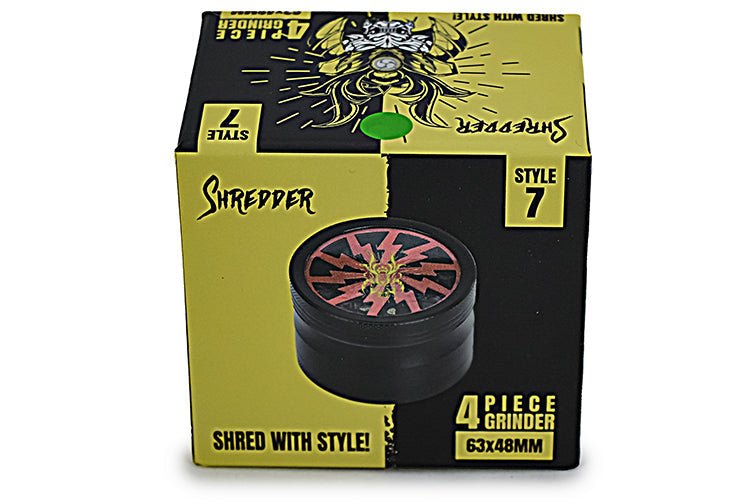 Heavy Duty 4-Piece Shredder Grinder