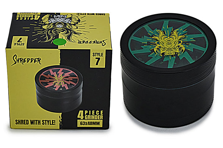 Heavy Duty 4-Piece Shredder Grinder