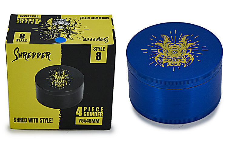 Shredder Style 8 4-Piece Grinder