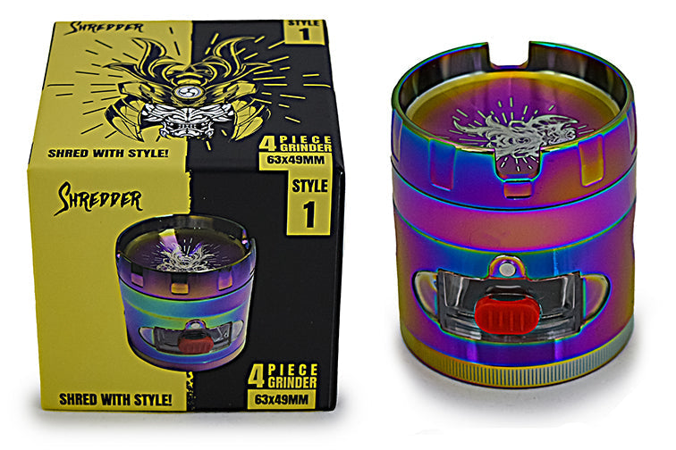 Durable 63mm 4-Piece Dry Herb Grinder