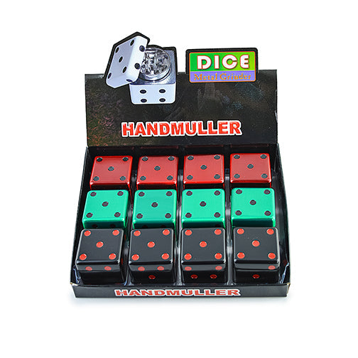 Dice Shaped Dry Herb Grinder - 2 Inch
