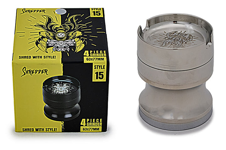 Heavy-Duty 4-Piece Grinder with Gift Box